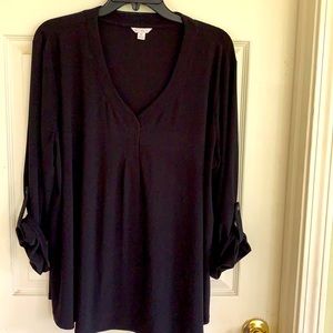 C Est 1946 XL Black Blouse made in Indonesia